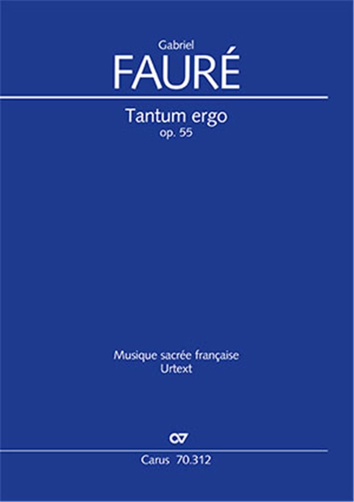 Tantum Ergo In A Major